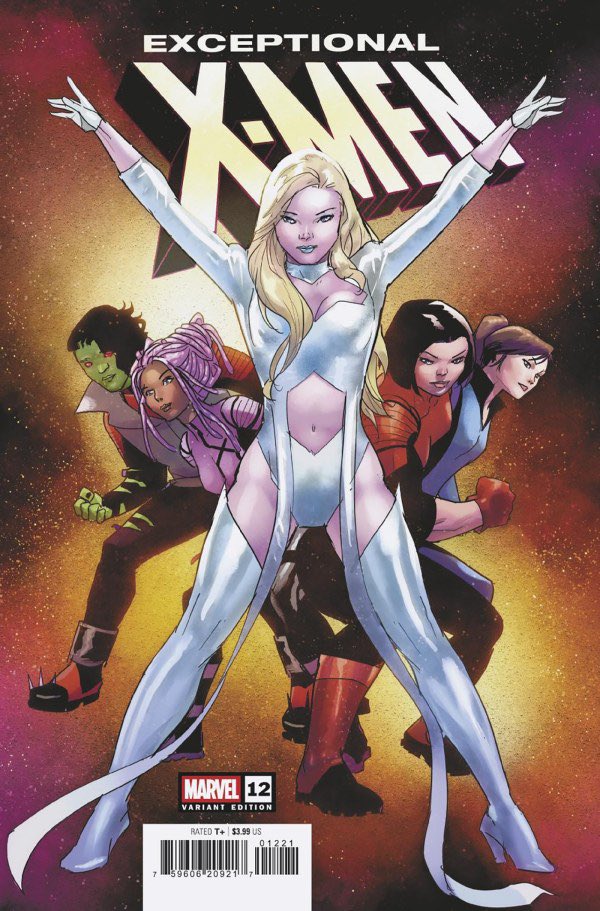 EmmaFrostNews's tweet image. 💎 | A ESTRELA DO SHOW!
Emma Frost aparece super fofa em nova capa variante de 'Exceptional X-Men #12'. Ela sempre fazendo as poses mais dramáticas, né?
🎨: Jan Bazaldua.