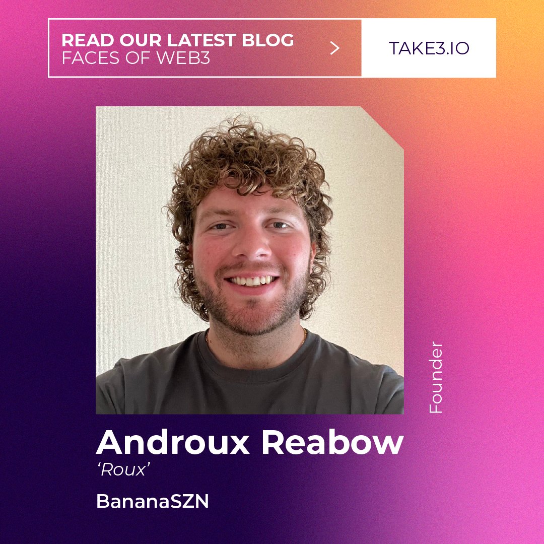From building quests to scaling crypto communities, <a href="/AndrouxReabow/">Androux.eth</a> is leading the way with <a href="/BananaSZN_/">BananaSZN</a> - a “Community-as-a-Service” platform based in London.

Discover how he’s fusing having fun, strategy, and Web3 tools to grow meaningful engagement across the space.

Check the
