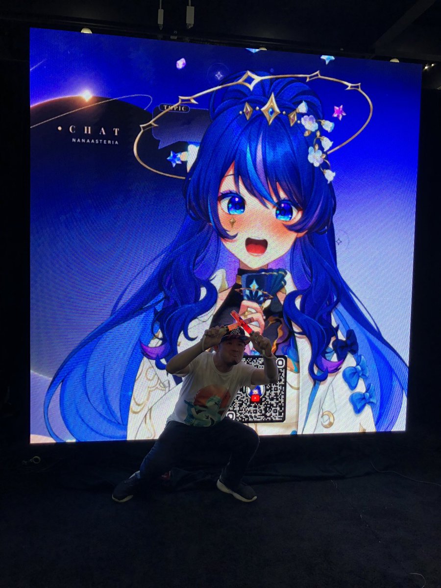 CloudFairy βοΈπ§βοΈ (@fairyscloud) on Twitter photo TYSM <a href="/NanaAsteria/">Nana Asteria β¨π«</a> for your M&G with <a href="/MosoBox/">MosoBox π Anime Expo WH-644</a> ~!! β¨π«
Happy to be a new fan, by way of your performances (at Offkai and AX), and your (super)fans heheh~ π§π»ββοΈπ§π½ββοΈπ§ββοΈ <β idk which color is best (for him LOL)
Congrats on both cons~! And adding 3 new shiny stars to your skies β the TYSM <a href="/NanaAsteria/">Nana Asteria β¨π«</a> for your M&G with <a href="/MosoBox/">MosoBox π Anime Expo WH-644</a> ~!! β¨π«
Happy to be a new fan, by way of your performances (at Offkai and AX), and your (super)fans heheh~ π§π»ββοΈπ§π½ββοΈπ§ββοΈ <β idk which color is best (for him LOL)
Congrats on both cons~! And adding 3 new shiny stars to your skies β the