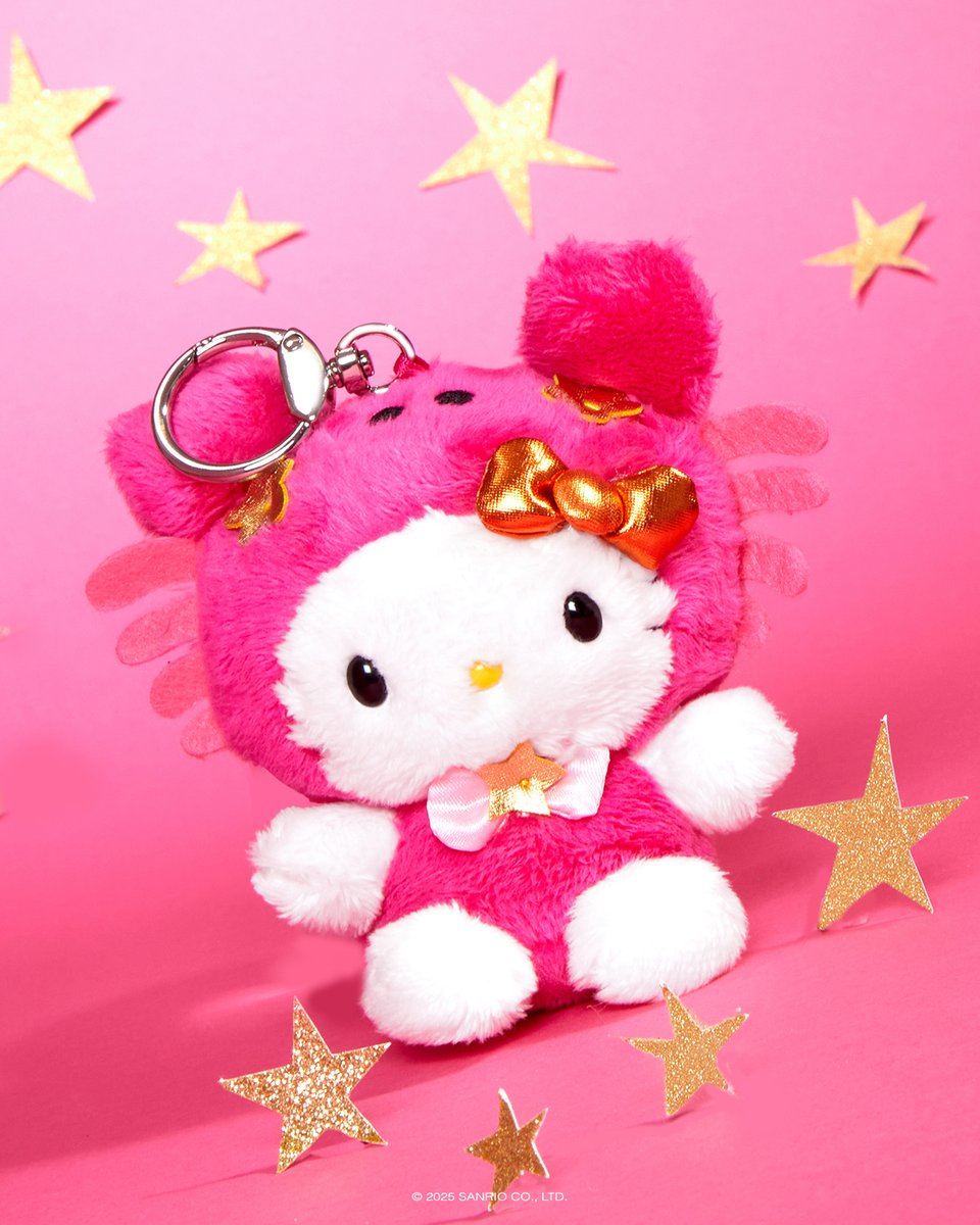 hellokitty's tweet image. Tag your Cancer bestie π¦β¨ Shop this Hello Kitty plush keychain here: bit.ly/403VghS