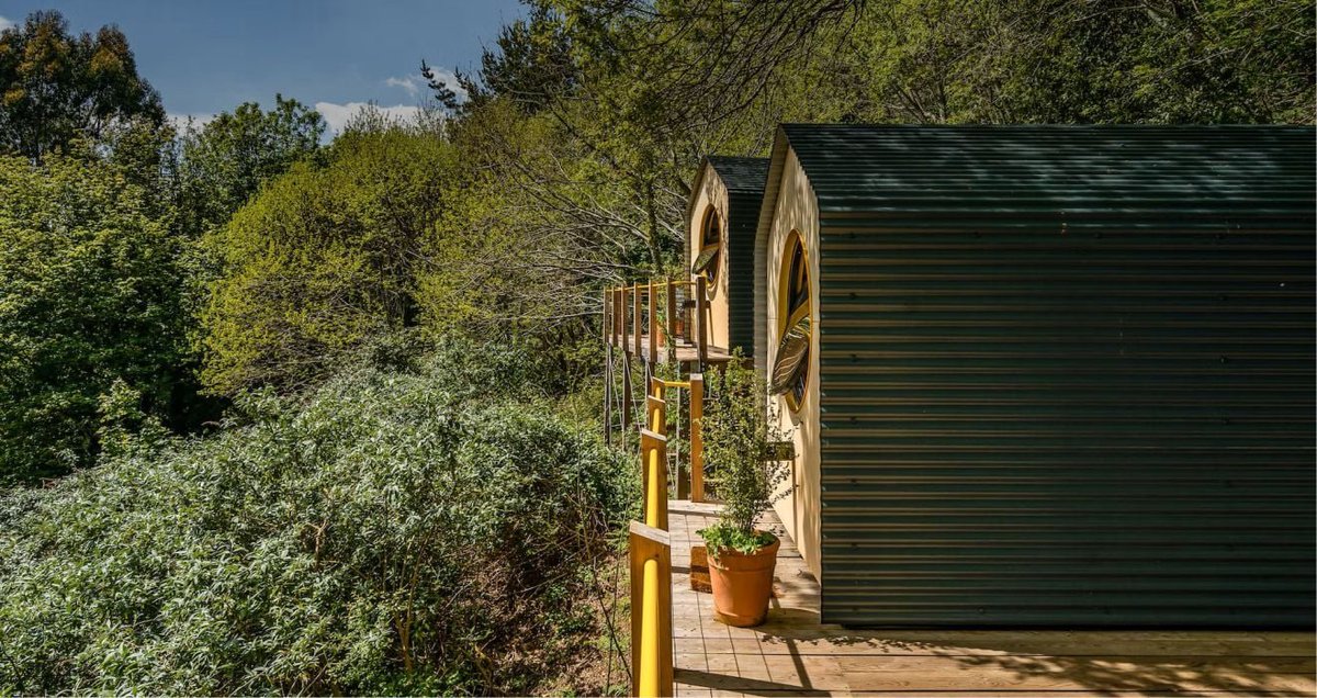 ModernCamp's tweet image. Tree Tents just revealed its Birdhouse Modular Tiny House, launching 2025. Sustainable, modular, and ideal for outdoor hospitality investors aiming for ROI on challenging terrains. Retweet if you&apos;d bring these to your property.  moderncampground.com/europe/united-…