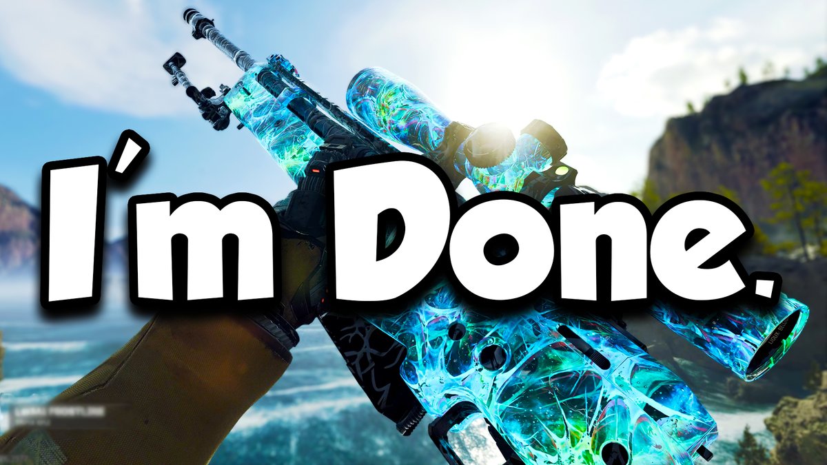 ABYSS CAMO IS FINALLY MINE!!!
NEW VIDEO! ✨
youtu.be/5LtM_Pv5Nbs

All 3 mastery camos in BO6/Warzone are MINE, but was it worth the grind?

Next up is hitting Level 1,000, manifesting another 2XP weekend soon... 🫡

Enjoy!