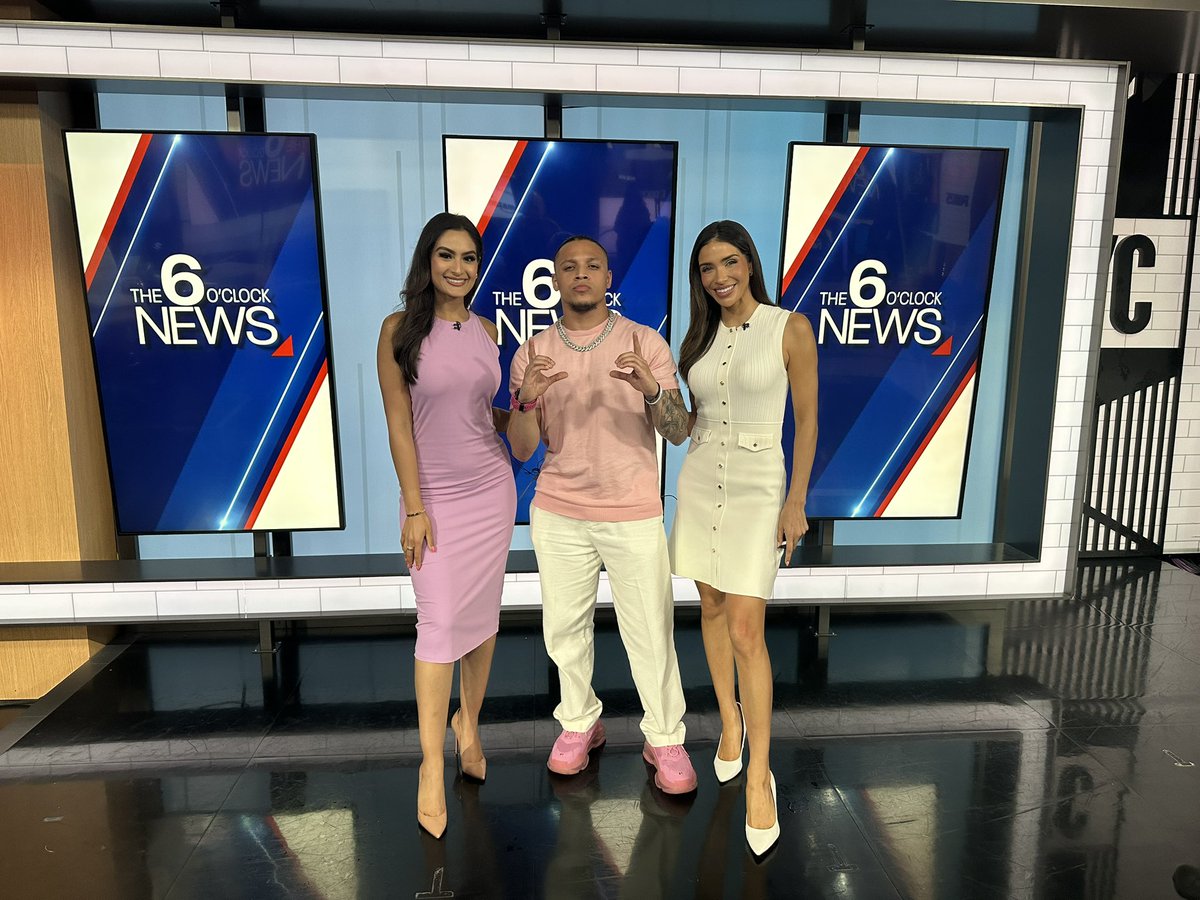 KC Navarro (@kcwrestles) on Twitter photo FOX got BLESSED☝🏽💯
Thank you <a href="/fox5ny/">FOX 5 NY</a> <a href="/NatashaVermaTV/">Natasha Verma</a> and <a href="/BIANCApeters8/">Bianca Peters</a> for having me! Dont miss #TNASlammiversary on 7/20 live at <a href="/UBSArena/">UBS Arena</a> FOX got BLESSED☝🏽💯
Thank you <a href="/fox5ny/">FOX 5 NY</a> <a href="/NatashaVermaTV/">Natasha Verma</a> and <a href="/BIANCApeters8/">Bianca Peters</a> for having me! Dont miss #TNASlammiversary on 7/20 live at <a href="/UBSArena/">UBS Arena</a>