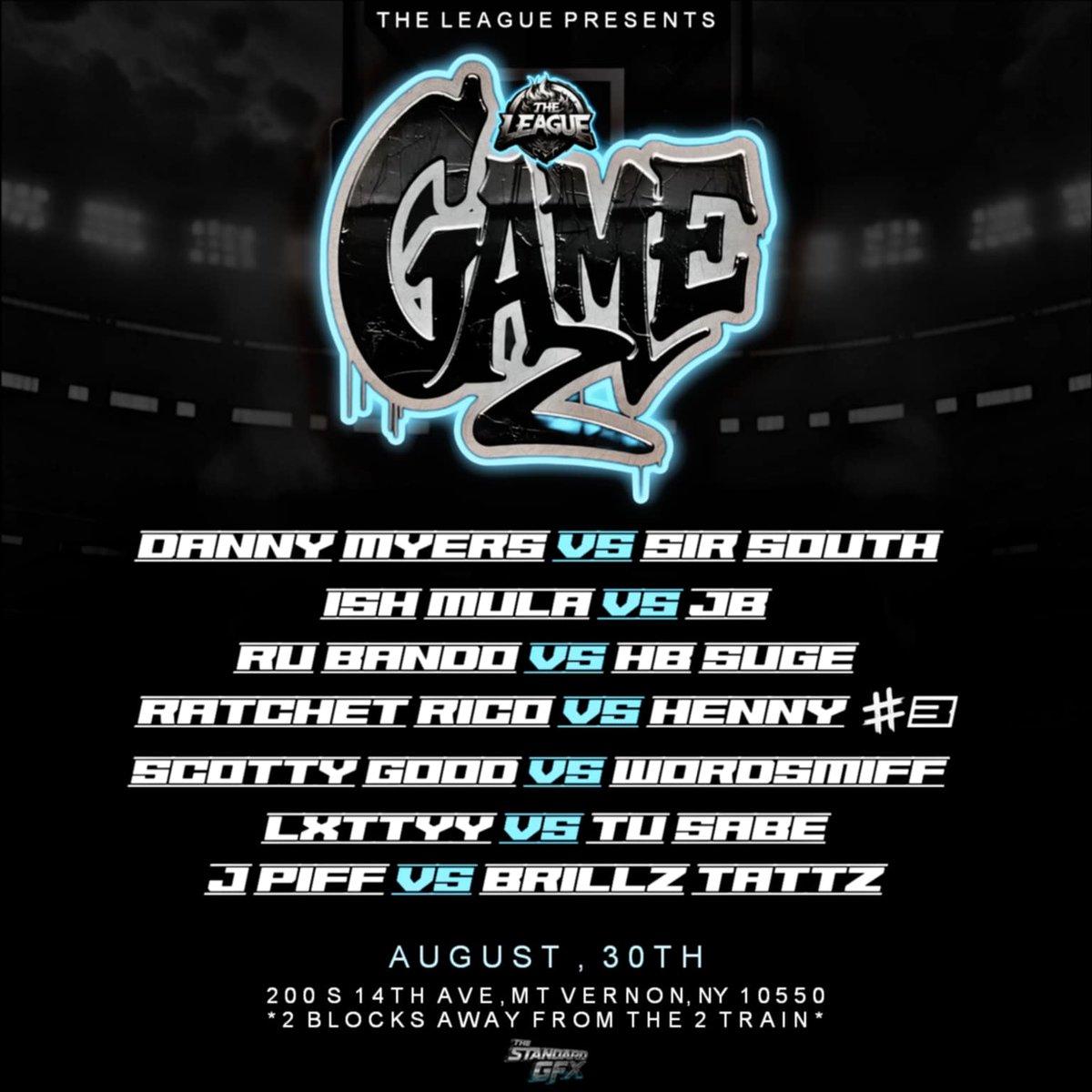 2Sabe1's tweet image. Game 2 is about to be Tu's game
August 30th NY
The League presents Tu Sabe vs Litty
Class in session 🧐🔥
@troymartinbeats