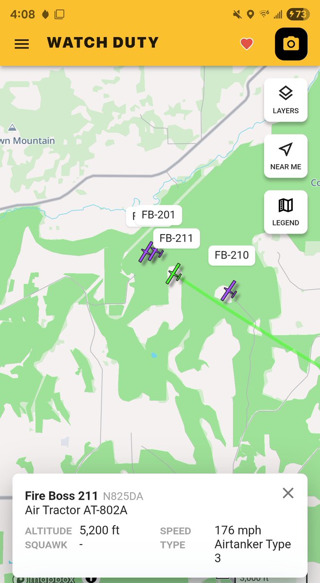 Borrowed7Time's tweet image. The 4th Fire Boss (N825DA FB211) is now visible with its companions posted earlier in this thread.
#HopeFire
@sipjack1776 @Wa_fire_watch