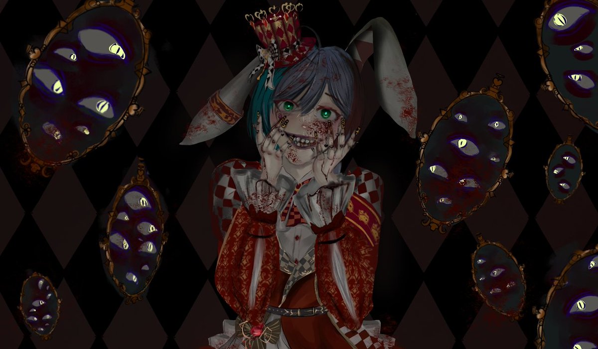 My dear dolling... what has rattled you so? Hush now, it's over. It's gone. It won't harm you no more. Come here...♡

Art made by Vhanez Laija on fb and zhakias on tiktok