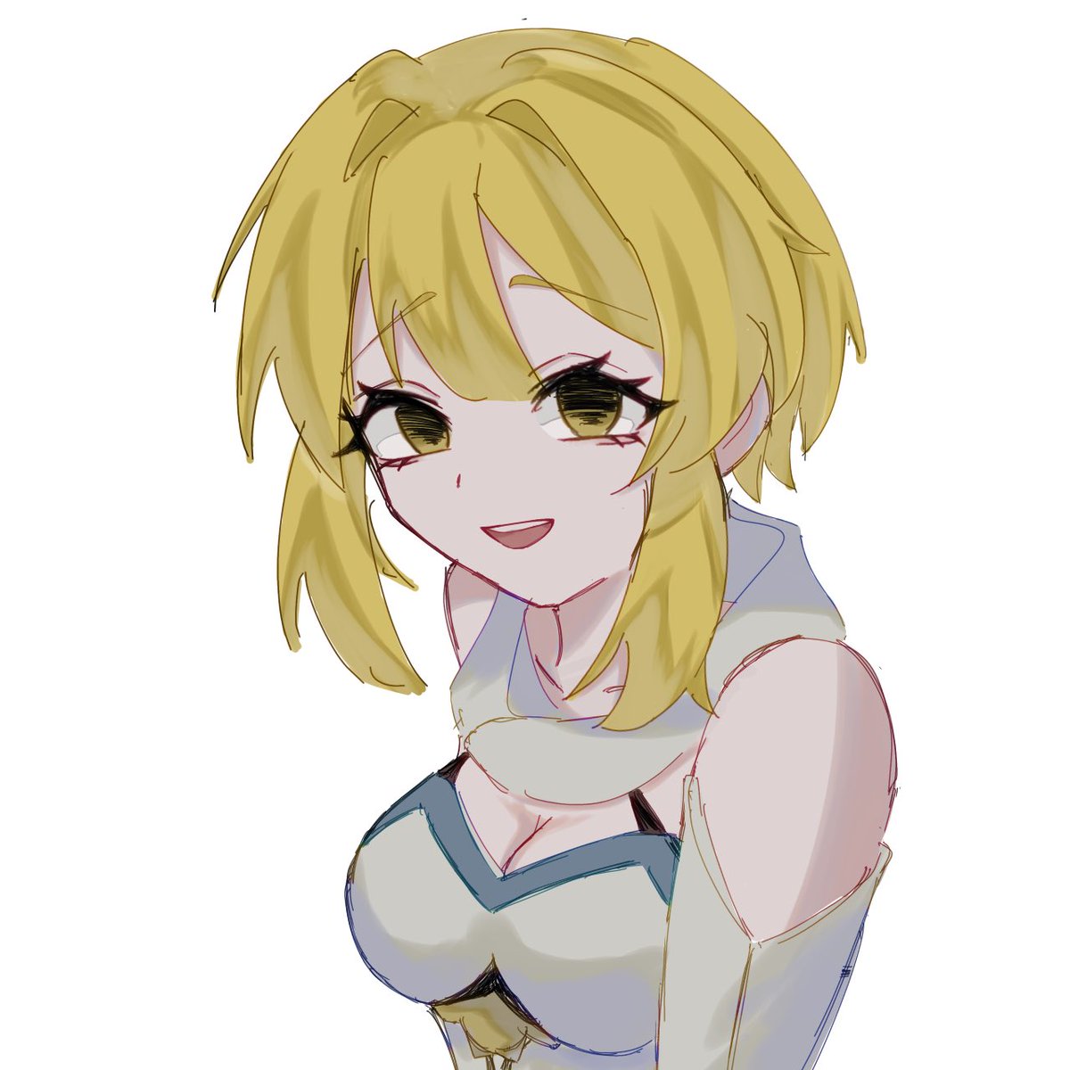 kani_nokki's tweet image. 二度とこの絵柄かけない気がするけど誰かとお話したい〜
 #絵描きさんと繋がりたい 
 #放浪者  #ナヴィア  #蛍  #ムアラニ