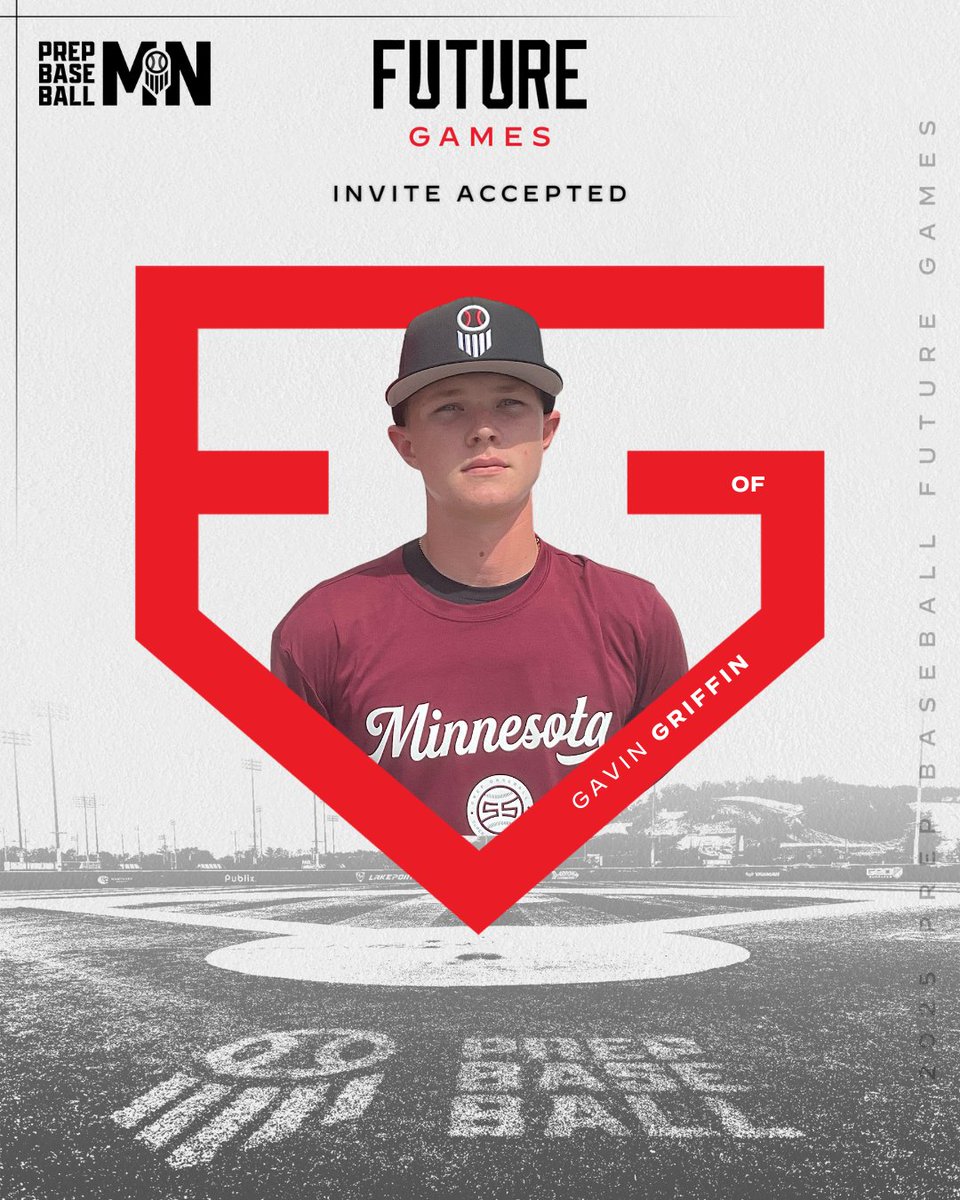 Prep Baseball Minnesota (@prepbaseballmn) on Twitter photo ๐พ๐ฌ๐ณ๐ช๐ถ๐ด๐ฌ ๐ป๐ถ ๐ป๐ฏ๐ฌ ๐บ๐ธ๐ผ๐จ๐ซ ๐
Perham's ๐๐ฎ๐๐ถ๐ป ๐๐ฟ๐ถ๐ณ๐ณ๐ถ๐ป will be representing #TeamMinnesota at the 2025 Future Games in Atlanta.
๐ค loom.ly/WDlbU5o
<a href="/GGriffy5/">Gavin Griffin</a> | <a href="/PBDakotas/">Prep Baseball Dakotas</a> | #PBFG25 ๐พ๐ฌ๐ณ๐ช๐ถ๐ด๐ฌ ๐ป๐ถ ๐ป๐ฏ๐ฌ ๐บ๐ธ๐ผ๐จ๐ซ ๐
Perham's ๐๐ฎ๐๐ถ๐ป ๐๐ฟ๐ถ๐ณ๐ณ๐ถ๐ป will be representing #TeamMinnesota at the 2025 Future Games in Atlanta.
๐ค loom.ly/WDlbU5o
<a href="/GGriffy5/">Gavin Griffin</a> | <a href="/PBDakotas/">Prep Baseball Dakotas</a> | #PBFG25