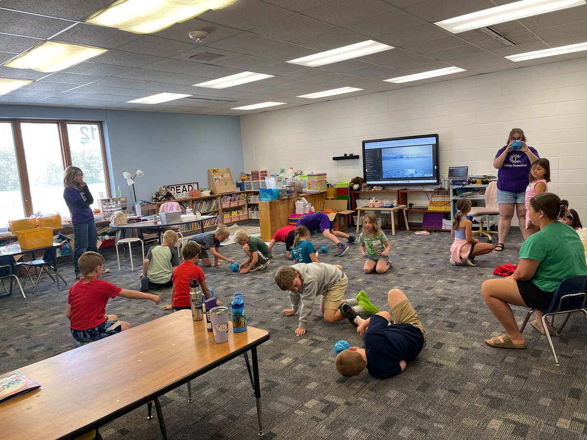 ASCSCrusaders's tweet photo. The first two days of Camp Invention are in the books at All Saints Catholic School! This year’s program has helped our 59 campers build essential STEM skills through creative problem-solving experiences and hands-on challenges. https://t.co/FuezU0t9A9