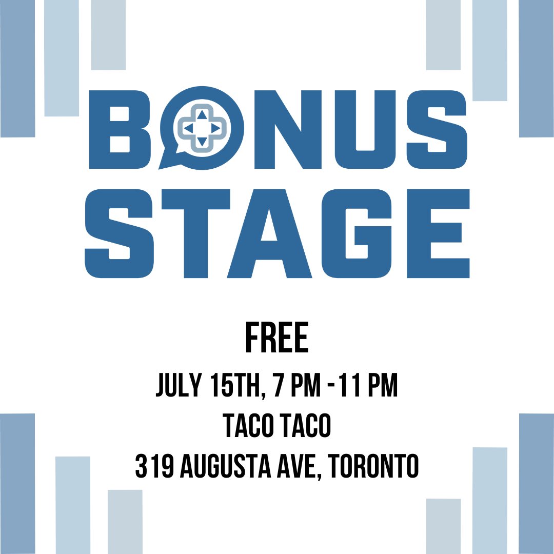 ✨Bonus Stage is happening July 15th!✨ 
The theme is "Be Kind"  

Our Main Speaker will be Reece Themen (<a href="/Sinister_Cid/">Reece</a>) - Art Director at <a href="/MANGLEDmawGames/">MANGLED maw Games</a>    

See you next week!😎
