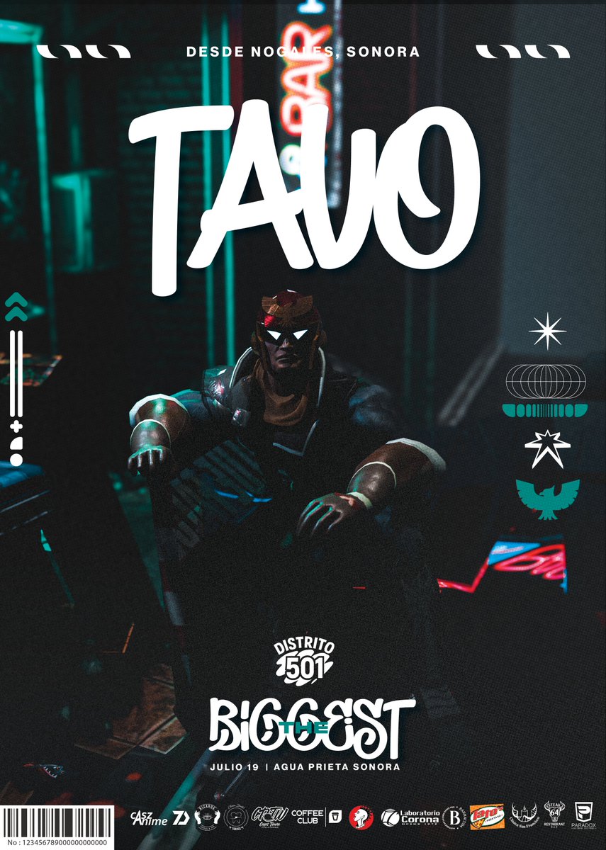 ApsonSmash's tweet image. 🦅 ¡Show me your moves, Agua Prieta!
Desde Nogales, Sonora, llega el Captain Falcon más explosivo del norte: Tavo.
Con velocidad, presión y rodillazos certeros,
Tavo entra a THE BIGGEST listo para dejar su marca.
🔽 SI ESTÁS INTERESADO EN ENTRAR MANDA DM
start.gg/THEBIGGEST