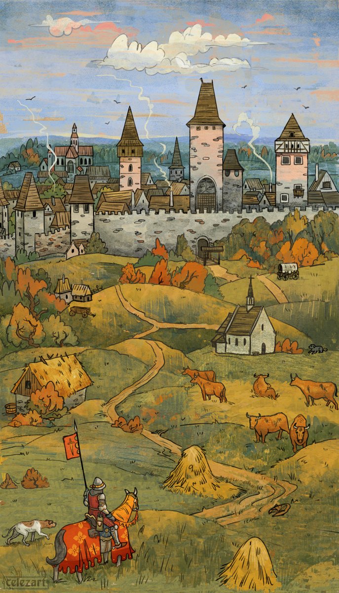 celezart's tweet image. It's my first #PortfolioDay !
Hi! I'm Celezart, a freelance artist, who draw fantasy, medieval maps and landscapes.
I am open to commission. You can see more of my arts at artstation.com/celezart
✉️Celezart@yandex.ru