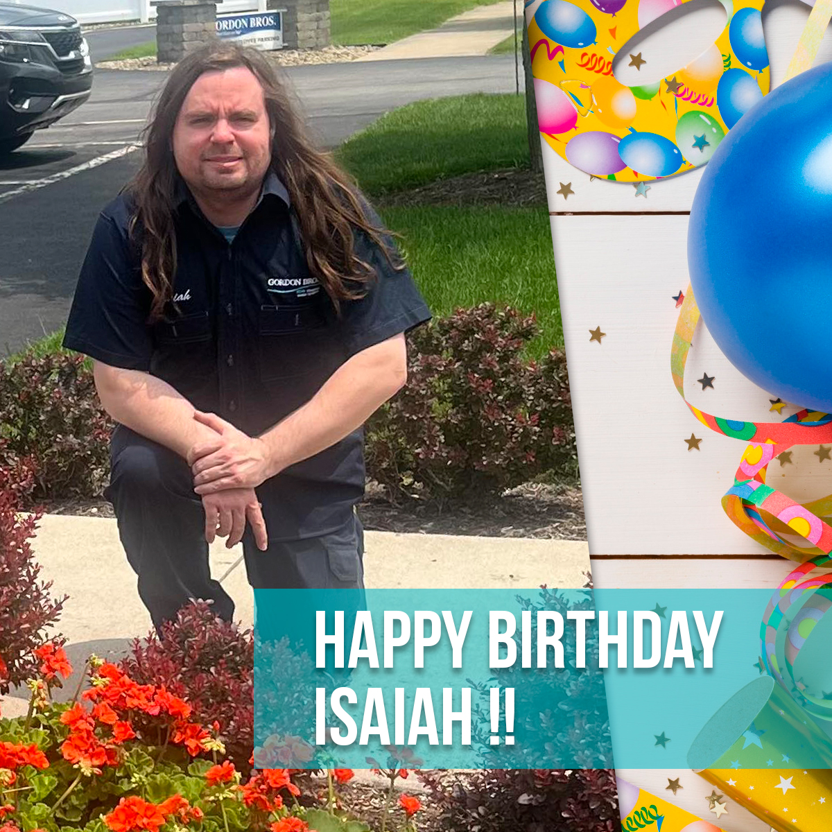 A Big Happy Birthday goes out to Isaiah Maher, #GordonBrosWater Plant Assistant, on his very special day!! We are excited to be able to celebrate with him and wish Isaiah so many wishes come true!! #JoinUs in celebrating - #HappyBirthday Isaiah!!