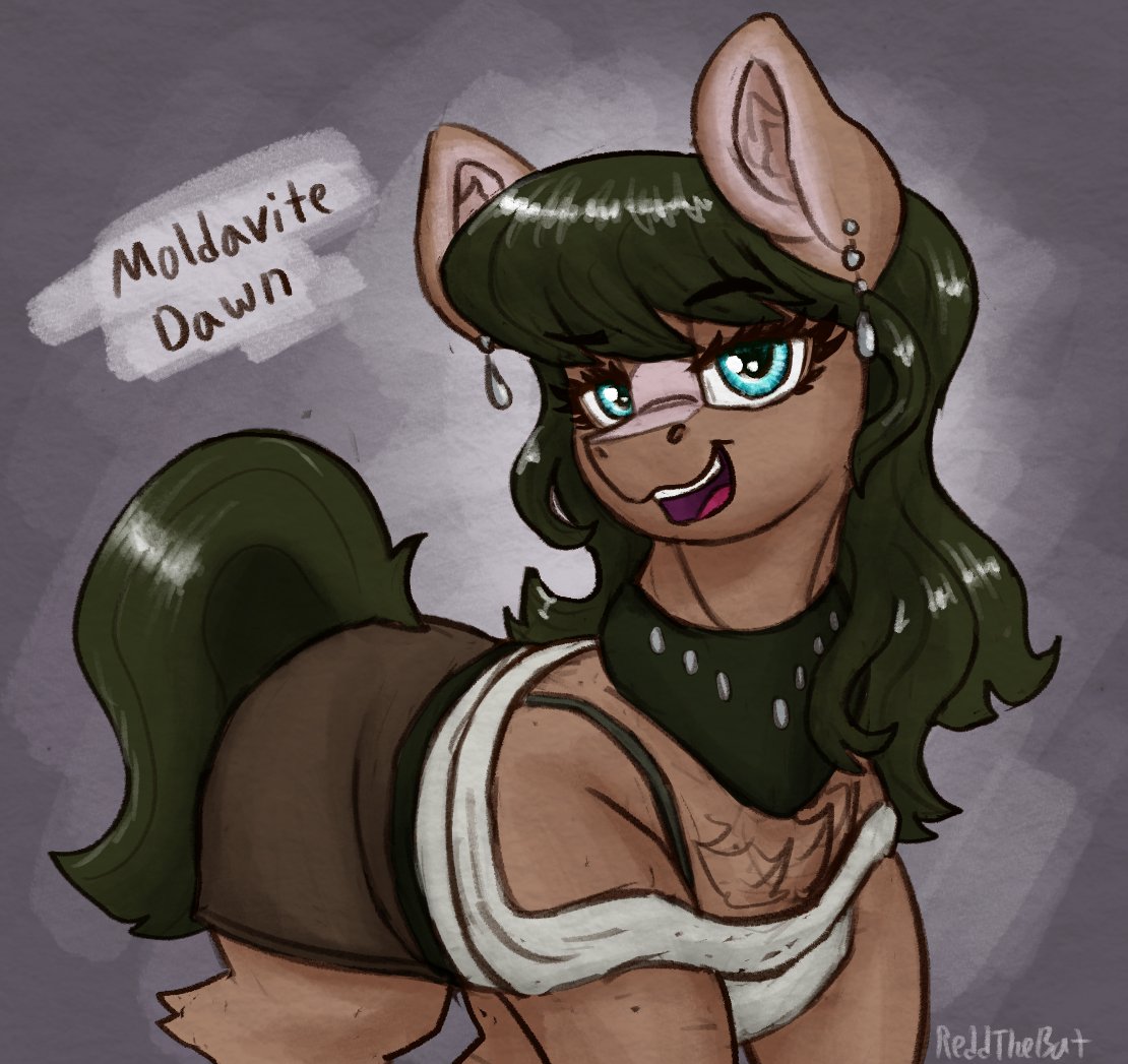 the mysterious mare in green