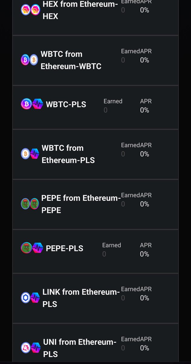 $pDAI (#1๐#AlphaCoin) (@pulsedai) on Twitter photo <a href="/RichardHeartWin/">Richard Heart</a> <a href="/bretep/">bretep</a> .<a href="/RichardHeartWin/">Richard Heart</a> & <a href="/bretep/">bretep</a>
โWorlds largest yield farmโ has only been tested shortly & with limited pairs (8 to be precise). Out of which only 3 farms were erc/prc counterpart (eHEX/pHEX ePepe/pPepe & wbtc/pwbtc) .
Isnโt it time to test more & help ride the eth alts (rising ๐ณ๏ธ)? <a href="/RichardHeartWin/">Richard Heart</a> <a href="/bretep/">bretep</a> .<a href="/RichardHeartWin/">Richard Heart</a> & <a href="/bretep/">bretep</a>
โWorlds largest yield farmโ has only been tested shortly & with limited pairs (8 to be precise). Out of which only 3 farms were erc/prc counterpart (eHEX/pHEX ePepe/pPepe & wbtc/pwbtc) .
Isnโt it time to test more & help ride the eth alts (rising ๐ณ๏ธ)?