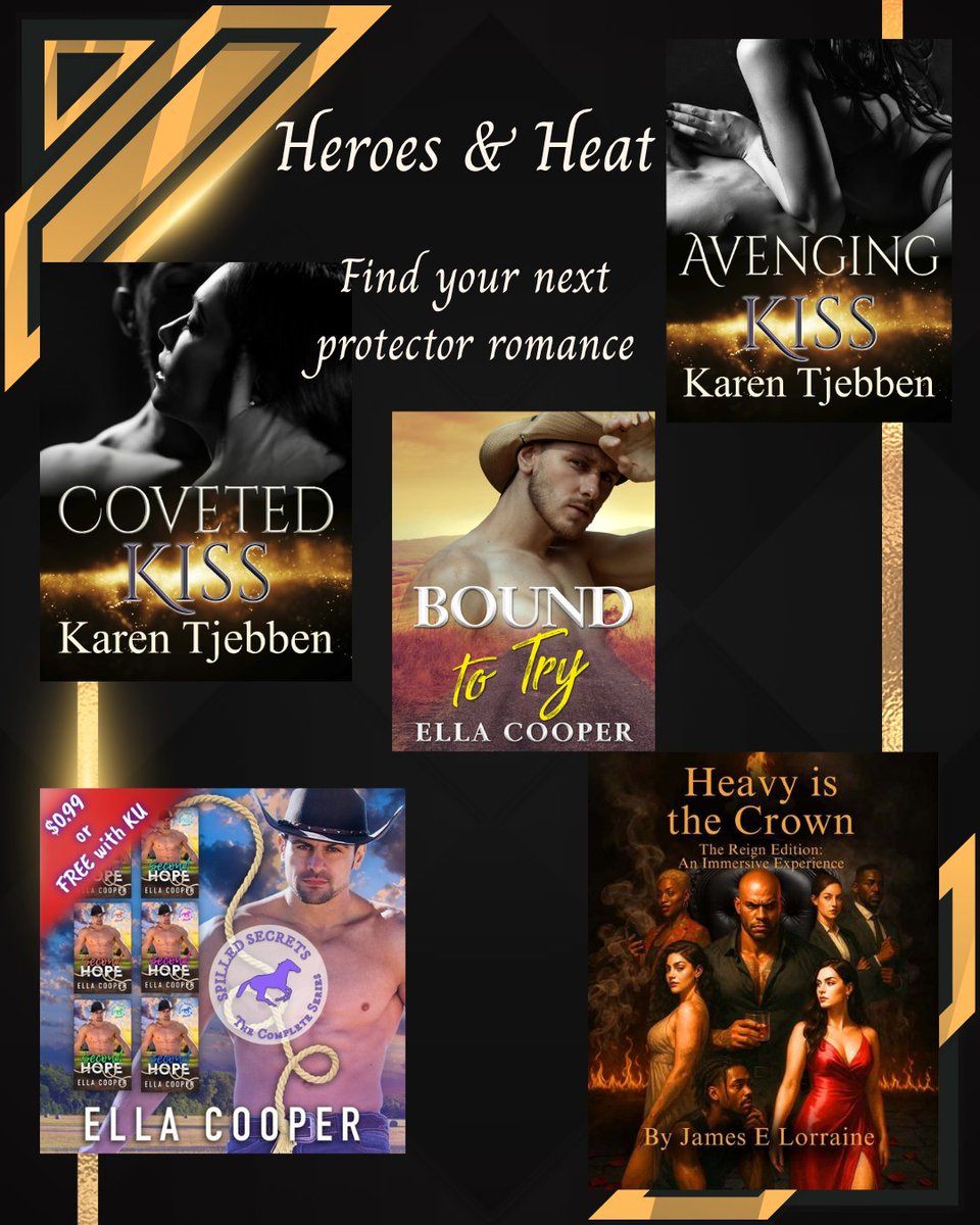 CherishLively's tweet image. Need a hero who’ll fight for you... And make your heart... race? Grab these while you can. books.bookfunnel.com/heroes-and-hea… #heroes #reading #romance #suspense