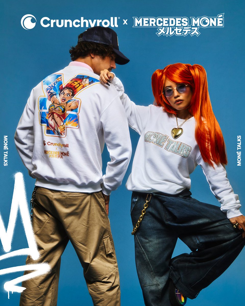ShopCrunchyroll's tweet image. Champion wrestler and anime lover @MercedesVarnado conquered the ring. Now she's coming for your closet 🔥👊
Shop her exclusive Crunchyroll Store collab before it taps out!
GO: got.cr/crxmercedes-tw