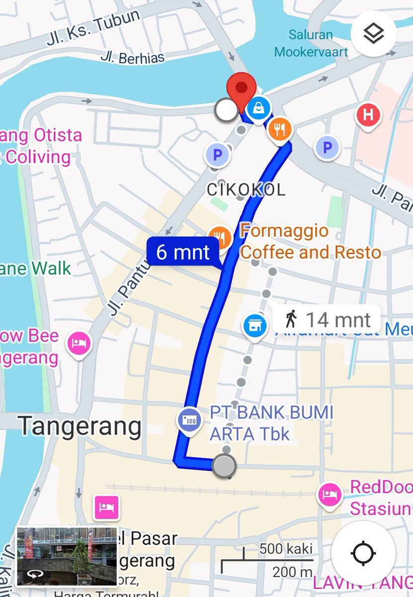 Nanggung amat naik gojek, mending jalan kaki