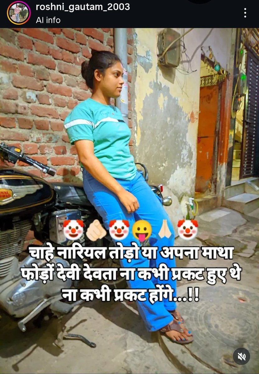 नम्रता सिंह (@namrtasanatani) on Twitter photo इस दंगा भड़काऊ को जेल में देखना चाहते हैं तो गिरफ्तारी तक रीपोस्ट करते रहिए 🚨🚔🚨
नीले विष से ग्रसित इस नील कन्या का नाम है
नाम: रोशनी गौतम
गांव: देवारा
जिला:आजमगढ़ है
<a href="/Uppolice/">UP POLICE</a> <a href="/adgzonevaranasi/">ADG ZONE VARANASI</a> <a href="/digazamgarh/">DIG Range Azamgarh</a> <a href="/azamgarhpolice/">AZAMGARH POLICE</a>
CC: <a href="/myogioffice/">Yogi Adityanath Office</a> जी
हर दिन ये लड़की भड़काऊ reels इस दंगा भड़काऊ को जेल में देखना चाहते हैं तो गिरफ्तारी तक रीपोस्ट करते रहिए 🚨🚔🚨
नीले विष से ग्रसित इस नील कन्या का नाम है
नाम: रोशनी गौतम
गांव: देवारा
जिला:आजमगढ़ है
<a href="/Uppolice/">UP POLICE</a> <a href="/adgzonevaranasi/">ADG ZONE VARANASI</a> <a href="/digazamgarh/">DIG Range Azamgarh</a> <a href="/azamgarhpolice/">AZAMGARH POLICE</a>
CC: <a href="/myogioffice/">Yogi Adityanath Office</a> जी
हर दिन ये लड़की भड़काऊ reels