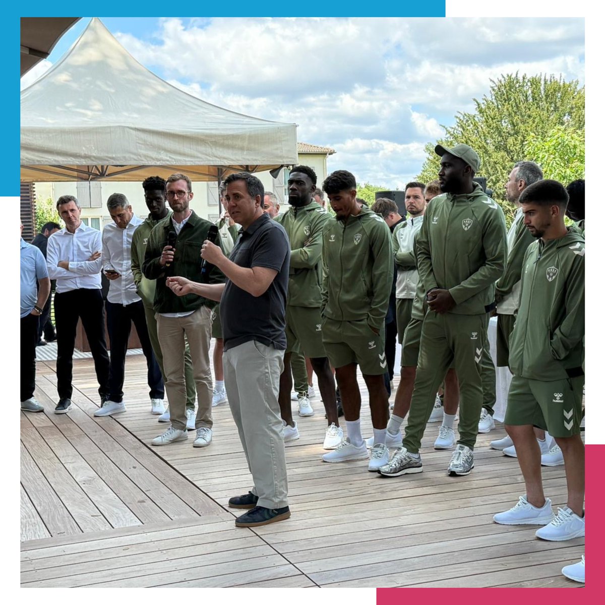 mc2i_solutions's tweet image. [Partenaire] 🤝

Garden Party ce mardi à @LaCharpiniere pour ouvrir la nouvelle saison du Business Club des Etoiles ⭐️ de l’@ASSEofficiel. 

Fiers d’être partenaire des verts. 💚🤍

#Asse  #MC2ISolutions #TeamMC2I #Numérique #Informatique