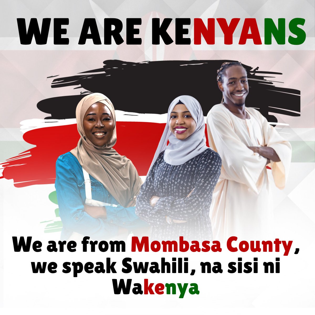 Our future is brighter when we move beyond tribal lines and work as one people. The spirit of Kenya thrives in unity, hustle and hope. Sisi Ni Wakenya #WeAreKenyans