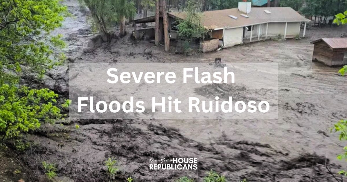 Severe flooding has hit Ruidoso. Homes, roads, and businesses are underwater.
Our thoughts and prayers are with the families impacted.
For updates and resources, visit ruidoso-nm.gov
#nmpol #floods #Ruidoso #newmexicoflood #prayers