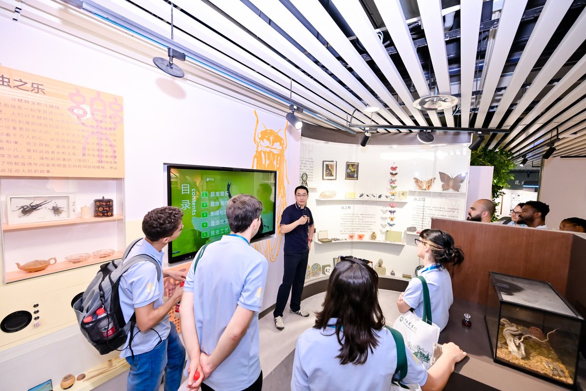 Discover the #agricultural green development in China! Nearly 200 international students from 38 countries are participating in China Agricultural University's international summer school in Beijing. #StudyinBeijing