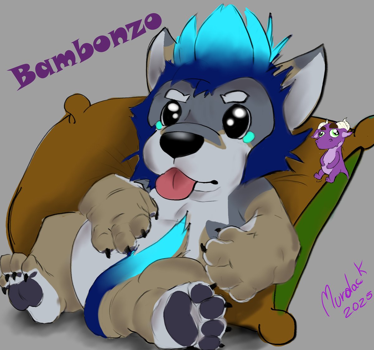 MurdackDRAGON's tweet photo. Para @vissierra  que le regalo su puesto @YamyanYamyam , espero que le guste su version "bambonzo", :D! https://t.co/UWEf9v3k7s