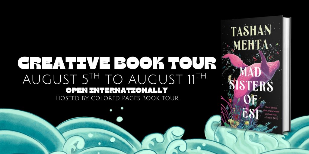 NEW TOUR ALERT!

We are so excited to bring you a book tour of Mad Sisters of Esi by <a href="/TashanMehta/">Tashan Mehta</a> from <a href="/dawbooks/">DAW Books</a>! The tour will take place from August 5th to August 11th, 2025.

Click the link to sign up 💜

forms.gle/JT578UT9Q6vWbt…