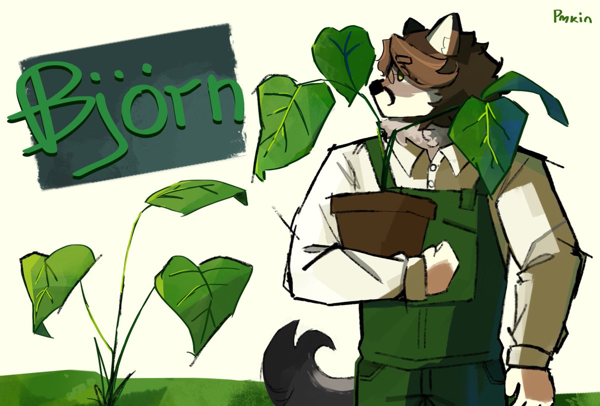 pmkinbrd's tweet image. Artfight attackkkk #2
It’s Björn by @ chelsea.kato on insta