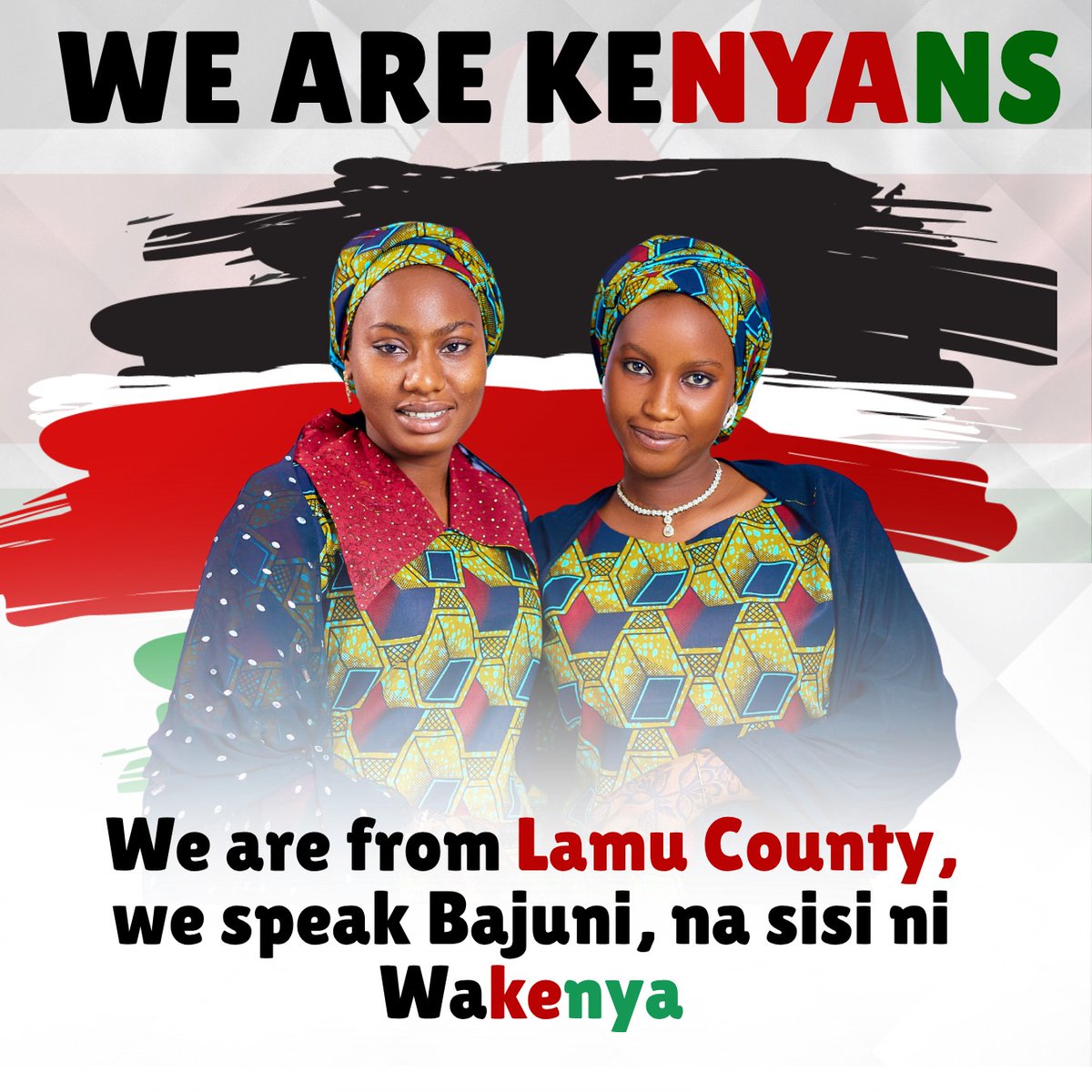 It is not tribes that build nations, it is people.
People with courage.
People with character.
People with conviction.

#WeAreKenyans before we are anything else.

Sisi Ni Wakenya