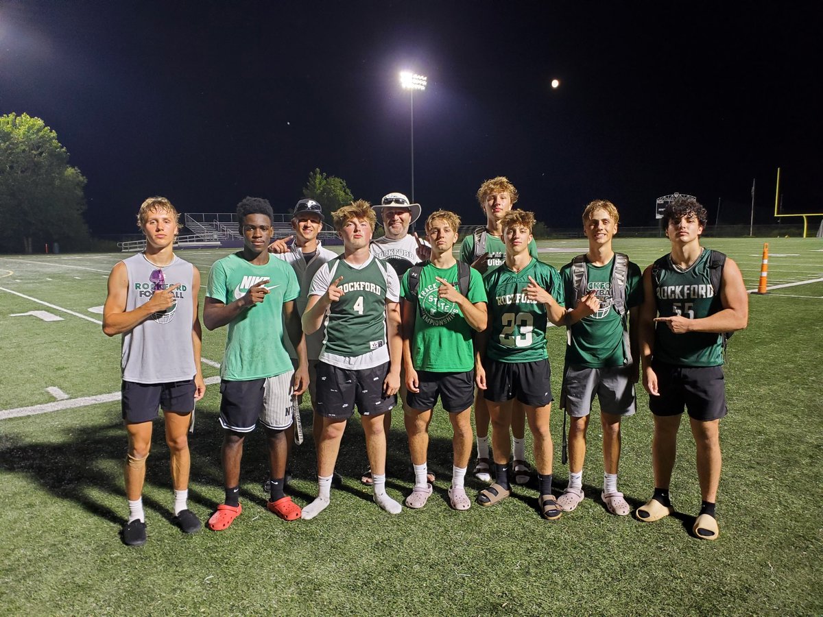 Hanging banners in 7on7!
#RocketPride