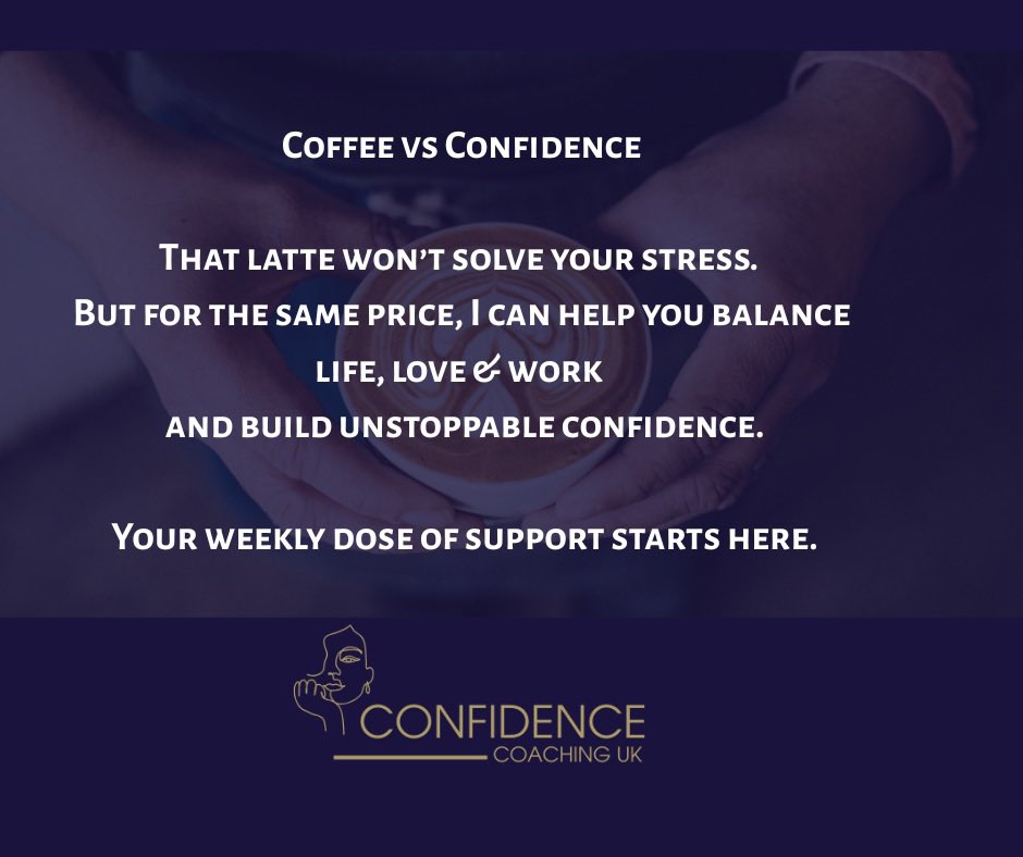 Stressed. Burned out. Overwhelmed? For just £35/month, get confidence coaching that helps you: *Rebalance your life
* Build unstoppable confidence #stressed #burnout #confidencecoaching