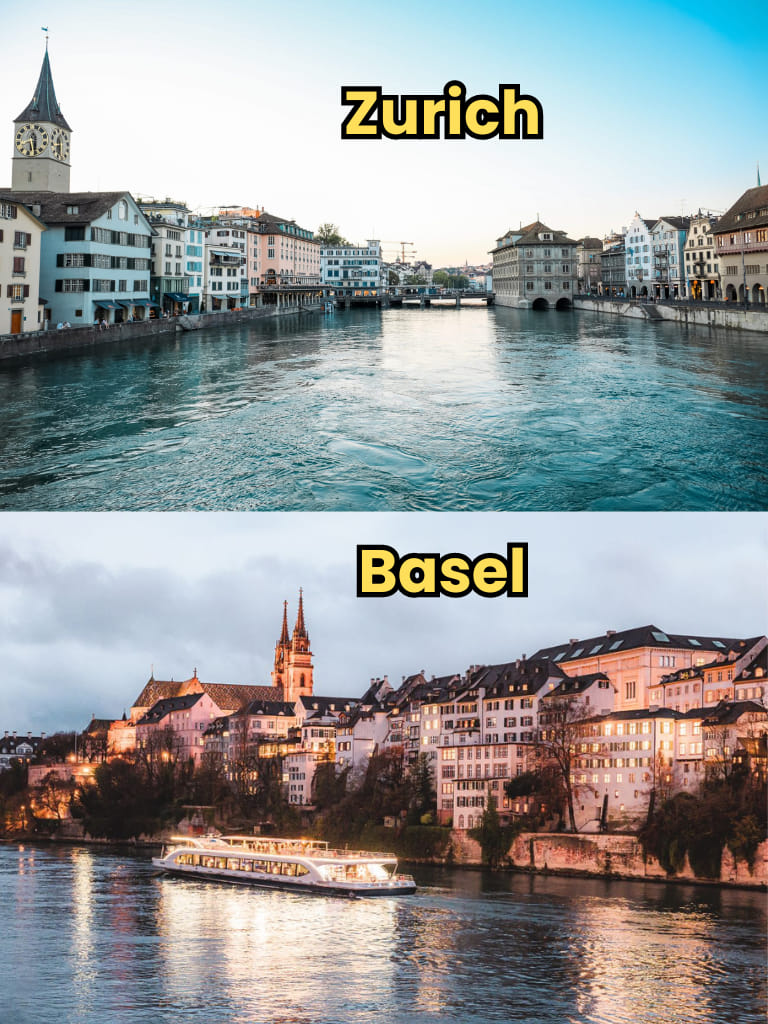 Zurich Or Basel, Switzerland