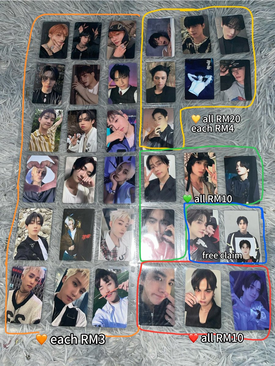 help rt ! WTS PCS TBZ MSIA #pasartheboyz 🇲🇾

💌 rts : binder cleaninggg
💌 price in pics! dm for pics
💌 postage RM8 / meet up (kl/shah alam/concert day)

💌 update in replies !

chanhee haknyeon juyeon younghoon hyunjae kevin jacob changmin sunwoo sangyeon