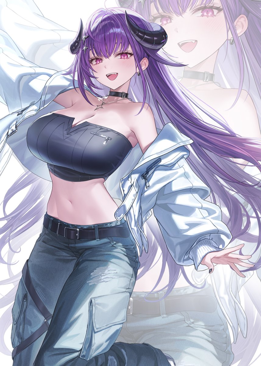 김앵고(<a href="/gimaenggo/">김앵고😈🐱</a>)님 커버곡 일러스트 작업했습니다 🐱💜