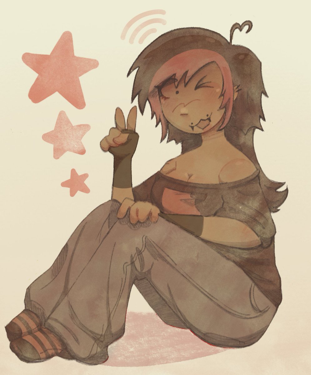 cl0verb4ts's tweet image. Oc art!? What the skib!! hi Sabel :3
(#originalcharacterart how do I tag this 💔💔)