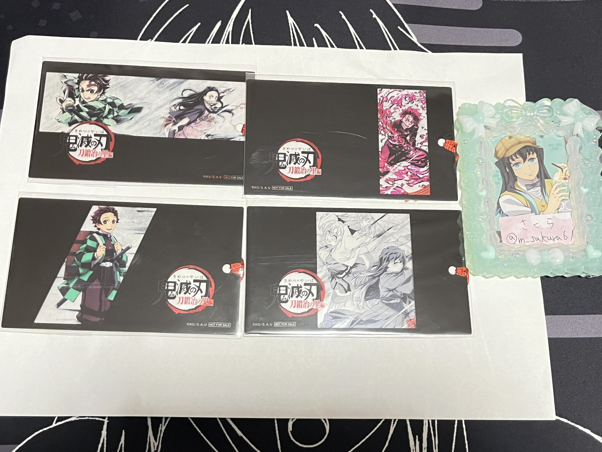 鬼滅の刃 しおり風クリアカード D 5枚セット ポイント景品 刀鍛冶の里編 鬼滅の刃 ufotable ポイント特典 しおり風クリアカード｜Yahoo