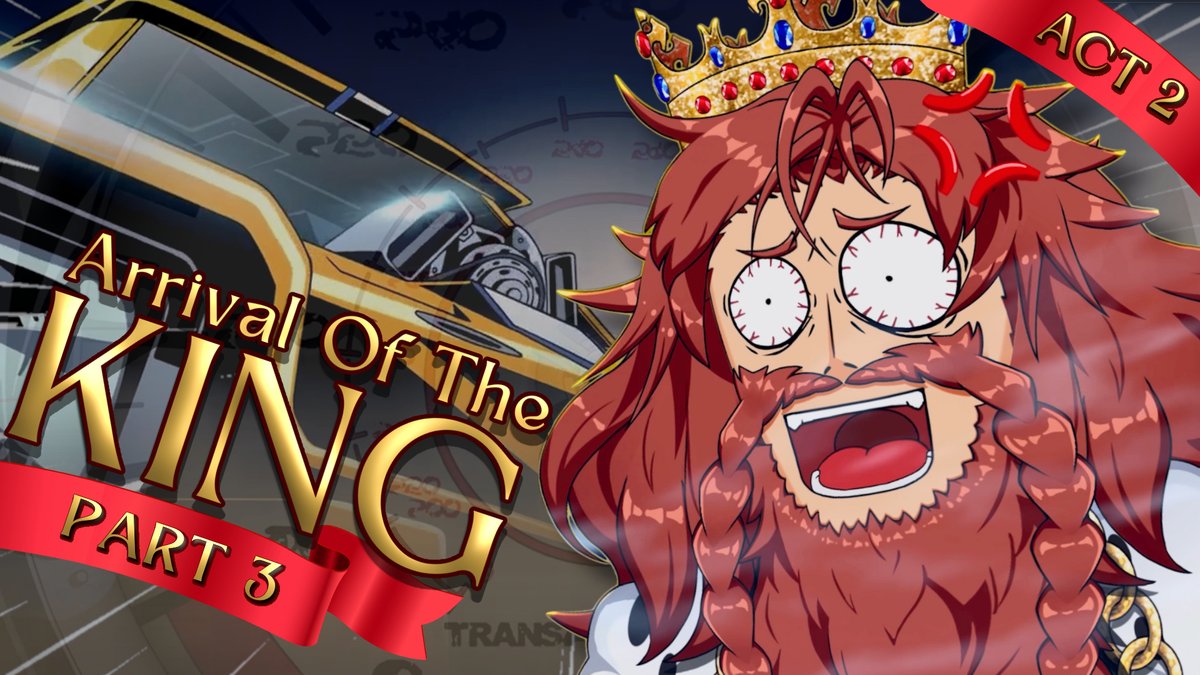 SirKingIV's tweet image. ‼️ NEW EPISODE‼️ Fast & Foolish: Royal Drift
Like & Repost!
WATCH NOW ON YOUTUBE! (Link in bio)
/ #SirKingIV / #vtuber / #ENVtuber /