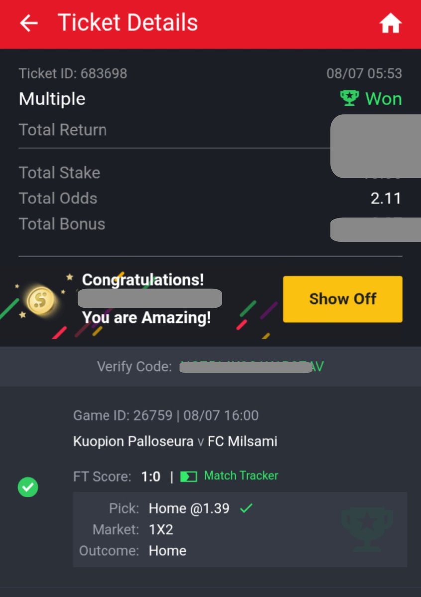 2 odds boom 💥💥💥💥💥💥💥💥💥🎉🎉🎉🎉🎉🎉🎉🎉🎉🎉🎉🎉🎉🎉

Congratulations if you played, you're a champ 👏👏👏👏

Stay tuned for more...we go again 

@254_Pincode <a href="/AALpunter/">AGAINST ALL ODDS</a> <a href="/AdekonojoOlaol2/">SHANTY⚽️🏀TIPS</a> <a href="/ADT_Freetips/">ADT</a> @Afc_Saks @amazontips234 <a href="/allentipz/">ALLENTIPZ</a> @dealsonly33 <a href="/DCO_ANALYSIS/">DCO ANALYSIS 🌕</a>