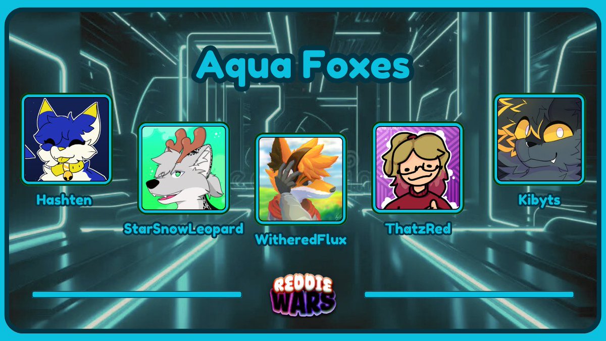 ReddieWars (@reddiewars) on Twitter photo <a href="/CrownQuestMC/">Crown Quest</a> does this team look familiar? Also ThatzRed on a furry team who's shocked?
Introducing: Aqua Foxes
<a href="/HashtenFox/">Hashten 🦊</a> <a href="/StarSnowDraws/">StarSnowLeopard 🔜 Furry Migration</a> <a href="/FluxWithered/">WitheredFlux</a> <a href="/ThatzRed/">Red</a> <a href="/Kibyts/">Kibyts 🌙</a>
ReddieWars 4: Sunday July 20th, 4PM EST <a href="/CrownQuestMC/">Crown Quest</a> does this team look familiar? Also ThatzRed on a furry team who's shocked?
Introducing: Aqua Foxes
<a href="/HashtenFox/">Hashten 🦊</a> <a href="/StarSnowDraws/">StarSnowLeopard 🔜 Furry Migration</a> <a href="/FluxWithered/">WitheredFlux</a> <a href="/ThatzRed/">Red</a> <a href="/Kibyts/">Kibyts 🌙</a>
ReddieWars 4: Sunday July 20th, 4PM EST