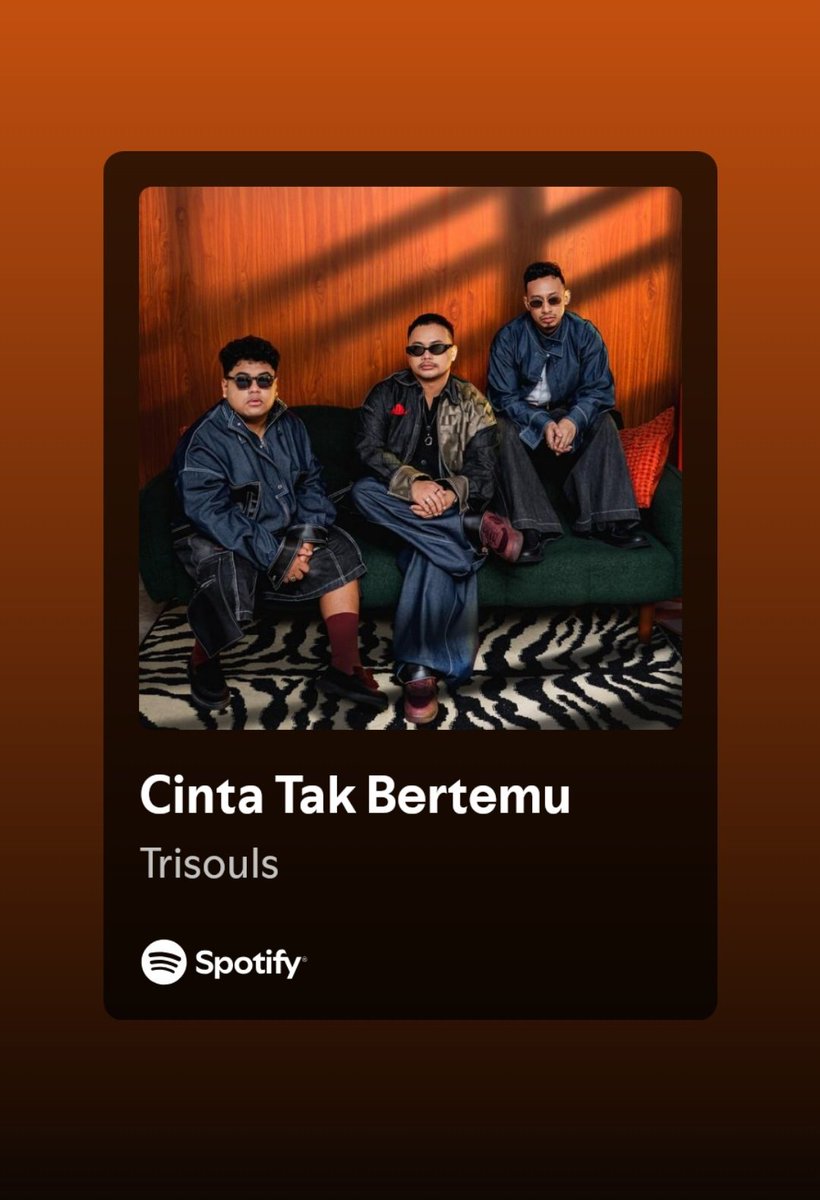 Happy share project musik baru ke Temen2 , Trisouls "Cinta Tak Bertemu" silahkan di dengerin Temen2 open.spotify.com/track/7L2wjlOx… #trisoulsmusic #soulfamz #popsmusic #popsmusicid