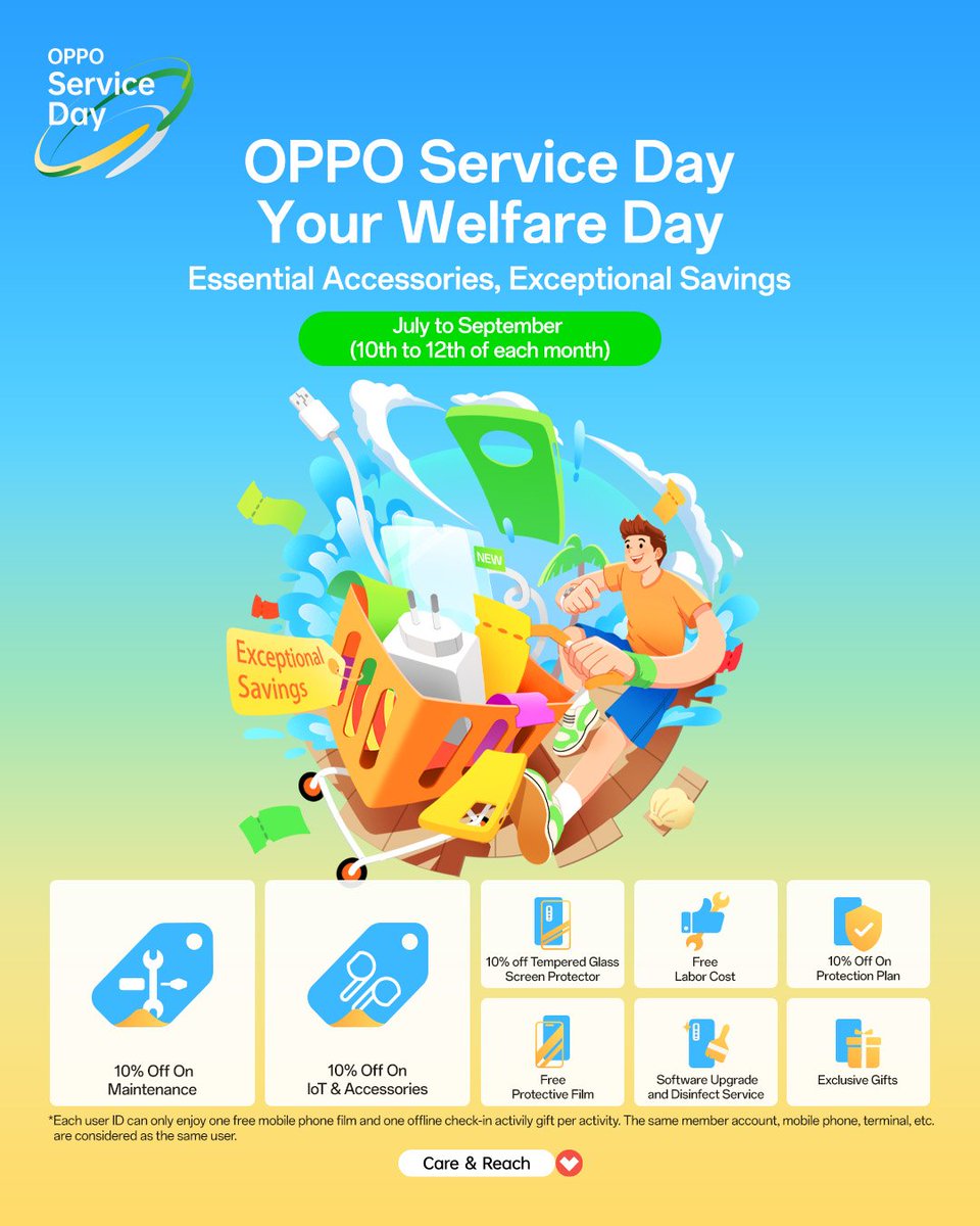 Take a wild guess… 
Where can you enjoy FREE protective film, FREE phone disinfection service, FREE system upgrade, FREE repair labor costs for your OPPO phone and even FREE snacks &amp; drinks while you wait? 

If you guessed OPPO Service Center, then you’re absolutely right!