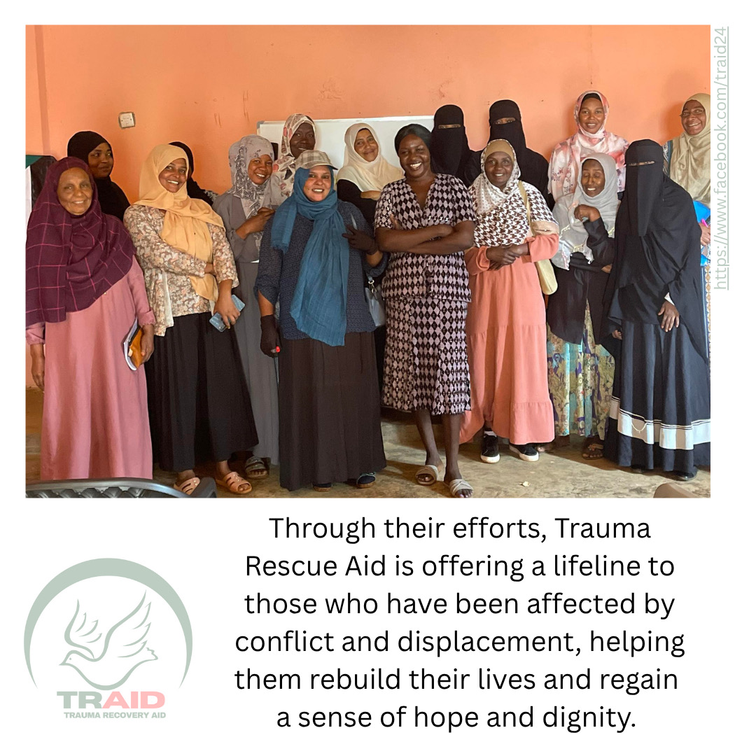 BSonblast's tweet image. If you&apos;re interested in helping Sudanese refugees in Uganda, consider supporting the work of Sudanese-led org Trauma Rescue Aid:

gofundme.com/traid2024

I&apos;ll add some slides below w/more info on their work. Please share widely! &amp;lt;3

#KeepEyesOnSudan #Sudan #refugees