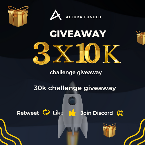 yoy (@yoytrades) on Twitter photo 🎁$30,000 GIVEAWAY🎁
3x $10k Challenge accounts
🪙Follow :
<a href="/yoytrades/">yoy</a>, <a href="/AlturaFunded/">Altura Funded</a>
🪙Like, Repost, Tag 3 traders
🪙Join Discord: discord.gg/kKYB2nPc
🪙Also Follow:
<a href="/TraderKaizen0/">Kaizen | 改善</a> , <a href="/Aizen7_/">𝗭𝝨𝗡 우</a> , <a href="/traderpercy/">Trader Percy</a> , <a href="/christripnn_/">$Biscotti</a> , <a href="/Almo0s/">almos</a>
72 hours 🎁$30,000 GIVEAWAY🎁
3x $10k Challenge accounts
🪙Follow :
<a href="/yoytrades/">yoy</a>, <a href="/AlturaFunded/">Altura Funded</a>
🪙Like, Repost, Tag 3 traders
🪙Join Discord: discord.gg/kKYB2nPc
🪙Also Follow:
<a href="/TraderKaizen0/">Kaizen | 改善</a> , <a href="/Aizen7_/">𝗭𝝨𝗡 우</a> , <a href="/traderpercy/">Trader Percy</a> , <a href="/christripnn_/">$Biscotti</a> , <a href="/Almo0s/">almos</a>
72 hours