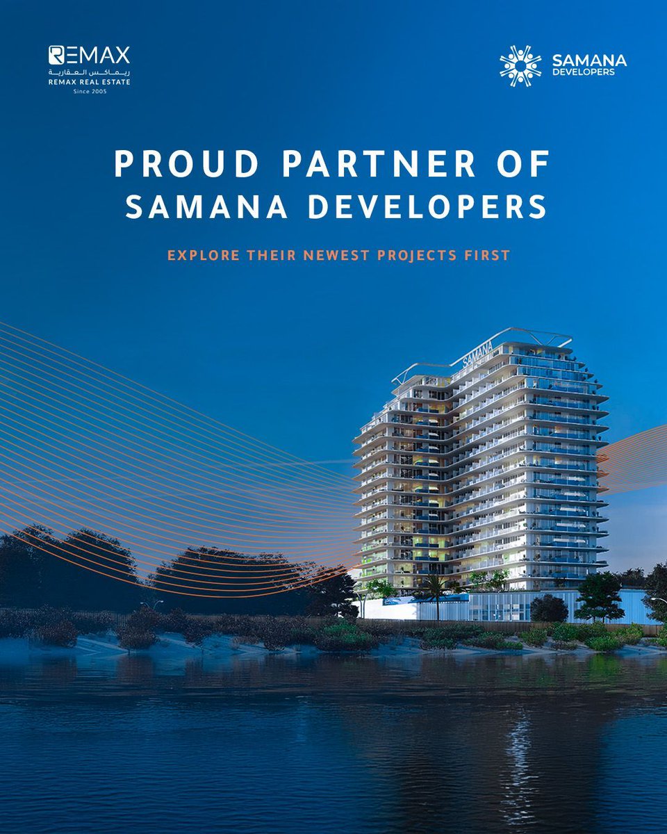 RMAX22AE's tweet image. We’re excited to be partnering with @SamanaDevelopers — one of Dubai’s most innovative and fast-rising names in real estate! 

#SamanaDevelopers #DubaiRealEstate #AffordableLuxury #PrivatePoolApartments #InvestmentOpportunity #HighROI #DubaiProperty