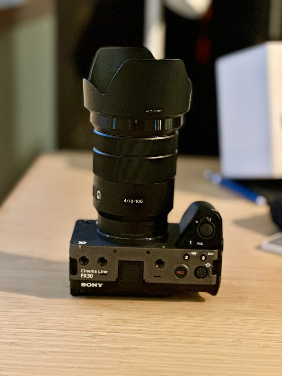 Got a Sony FX30 cinema line camera. Primarily for videos. 

First thought: Pro photographers saying gear doesn't matter is a lot like rich people saying money doesn't matter. Iphone like stability + Obviously high quality videos.