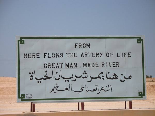 Mwalwanda1's tweet image. The Great Man-Made River, Libya
Gaddafi's Great Man-Made River of Libya is the Largest in the World. NATO bombed some parts of it in 2011, leaving some regions in Libya vulnerable to water supply.