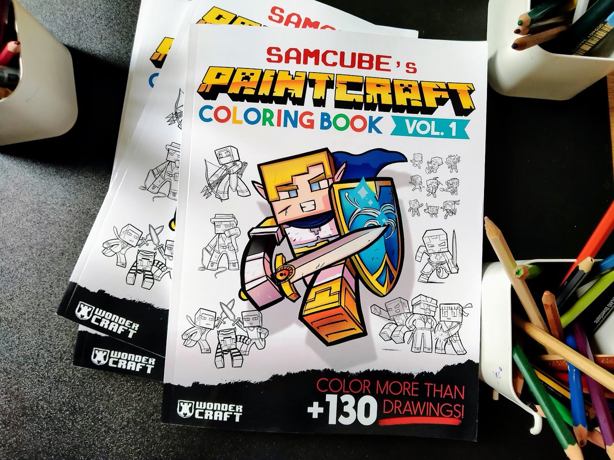 _SamGC's tweet image. Just a kind reminder, that if you have bored kids this summer, I have my coloring book of original avatars inspired by Minecraft! +130 drawings!
Available here:
a.co/d/68t2Js3

#minecraft #avatar #coloringbook