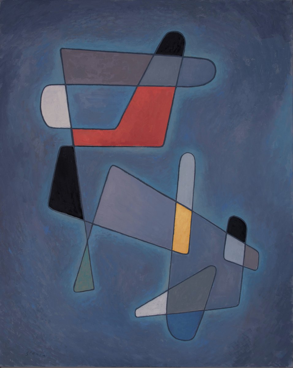 slonimart's tweet photo. Flying Contraption, 60 x 48, oil.  
private collection, New York.

https://t.co/CHmnvueh4Y https://t.co/jYl641EB3X